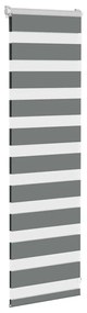zebra vak sötét szürke szövetszélesség 35,9 cm poliészter