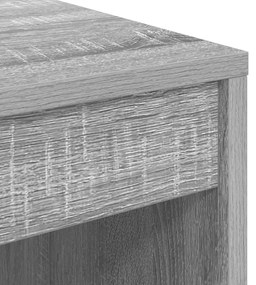 Szürke Íróasztal Szürke sonoma Forgácslap 70 x 50 x 76 cm