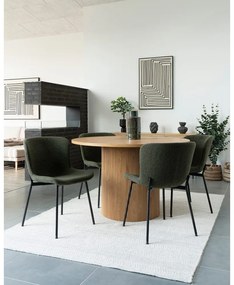 Sötétzöld étkezőszék szett 2 db-os Maceda – House Nordic