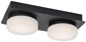 RABALUX-75002 ATTICHUS Matt Fekete Színű Fürdőszobai Mennyezeti Lámpa LED 11W IP44