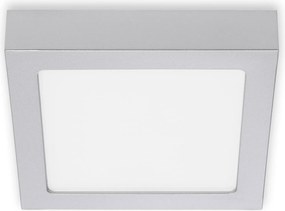 Briloner Led mennyezeti lámpa 17x17 cm 12W 1000lm matt króm IP20