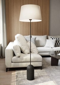 Emibig modern állólámpa pearl bézs fekete emi1419/lp1