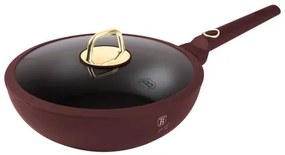 BerlingerHaus Wok fedővel (28 cm) Leonardo Collection  BH/8034