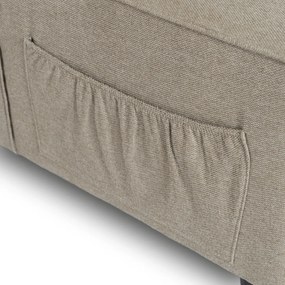 Dönthető, alvófunkciós fotel iberis 67 cm bézs, fotel