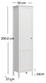 Regál Olna 1D (fehér). 1053151