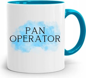 Kezelőnek Kék Bögre Születésnapi Ajándék fényképes nyomtatással