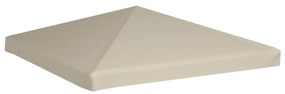 bézs pavilon tetőponyva 310 g/m² 3 x 3 m