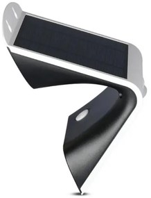 LED Napelemes érzékelős fali lámpa LED/3W/3,7V 3000/4000K IP65 fehér