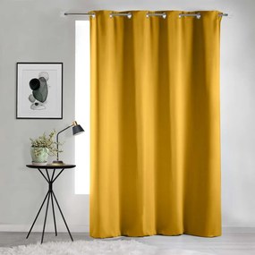 Sárga sötétítő függöny 135x280 cm Occult – douceur d'intérieur