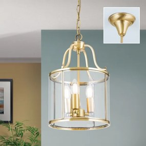 Orion - Láncos csillár BRUNO 3xE14/40W/230V átm. 25 cm arany