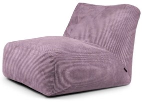 Lila kordbársony babzsákfotel Tube 100 – SLOWDOWN