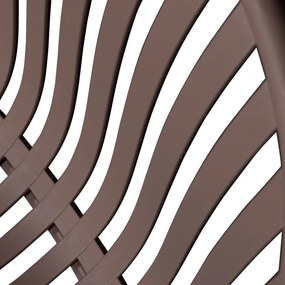 Bruce kerti pihenőfotel lábtartóval