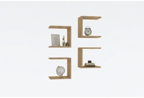 Fali polc Base - Sapphire Oak