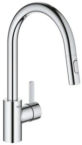 GROHE 31481001 - EUROSMART COSMOPOLITAN mosogató csaptelep, fényes króm