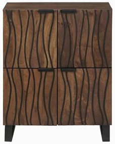 Média tárolószekrények és állványok Barna 60 x 33.5 x 75 cm