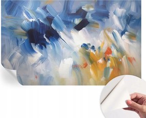 Mosható öntapadós fotótapéta étkezőbe Színes húzások 416x254