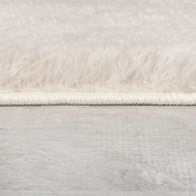 Krémszínű szintetikus szőrme szőnyeg 80x150 cm Faroe Wool Look Fur – Flair Rugs