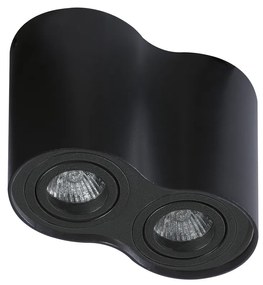 Azzardo Bross mennyezeti lámpa, fekete, GU10, 2x50W, AZ-2136