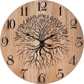 Falióra 58 cm átmérő MDF életfa mintával