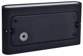 Solight WO800-B- LED Kültéri fali lámpa MODENA LED/12W/230V IP54 fekete