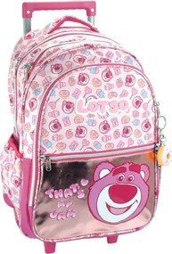 Disney Játékháború Lotso Jam gurulós iskolatáska, táska 46 cm