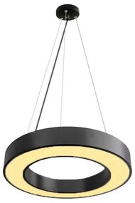 LED dimmelhető csillár zsinóron LED/45W/230V 3000-6500K fekete + távirányítás