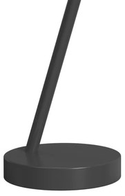 ONLI - Asztali lámpa PALOMA 1xG9/10W/230V 38,5 cm fekete/füstös