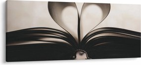 A könyv képe (120x50 cm)
