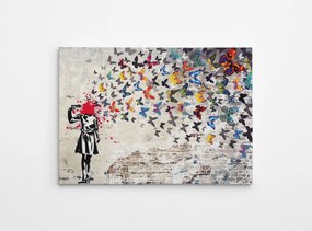 WY51 Banksy vászonkép, 70 x 100 cm