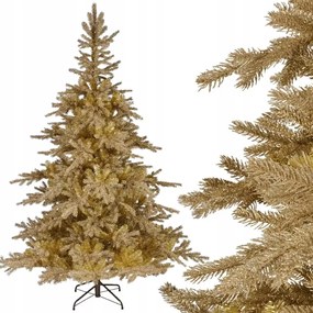 Műkarácsonyfa arany, mint az élő Prémium 180cm