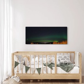 Északi fények képe (120x50 cm)