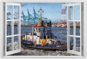 Poszterek 60x40 Tengeri vontatóhajó