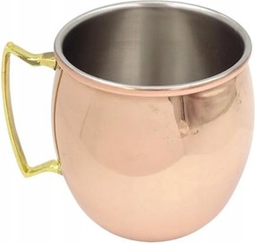 Moscow Mule fém italos korsó Rozsdamentes Acél Réz 500 ml