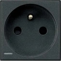 Axolute 2P aljzat 16A Antracit Bticino HS4142