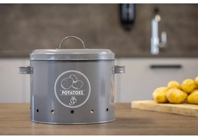 Burgonyatartó acél doboz Secret Du Potager – Esschert Design