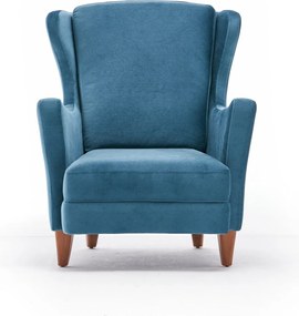 Fülkés fotel lola berjer - türkiz