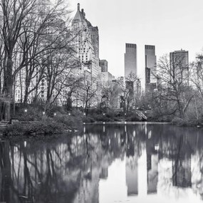 Poszter 60x60cm Központi park Manhattan panorámával 4, Assaf Frank