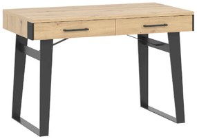 LOFT LT14 íróasztal tölgy artisan/fekete
