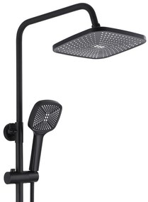 Zuhanyszett REA ARGUS BLACK MATT
