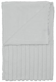 Fehér mikroplüss takaró 130x170 cm Cosy Ribbed – Catherine Lansfield