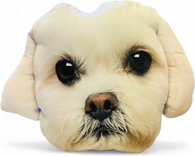 3D kutyapárna Máltai ajándék puha nagy antiallergén