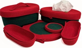 Karácsonyi Konyhai Szett Handmade Pamut Ajándék