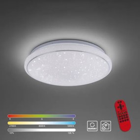 Leuchten Direkt 14743-16 - LED RGB Dimmelhető lámpa JUPI LED/28W/230V + távirányító