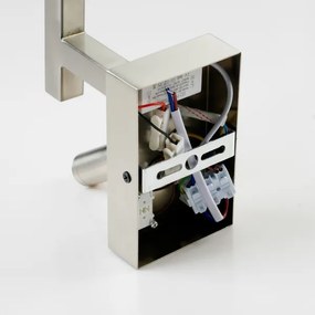 Brilagi - LED Fali lámpa DEYA 1xE14/40W/230V + LED/3W fehér/matt króm