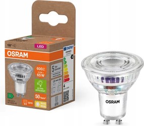 Led izzó GU10 3,3W 65W 600lm 2700K Meleg fehér Filament Osram