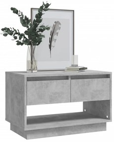 betonszürke szerelt fa TV-szekrény 70x41x44 cm