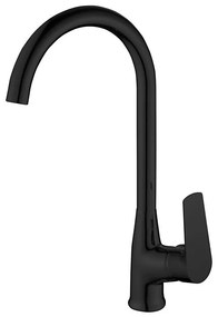 Aqualine - Mosogató csap LOTTA matt fekete