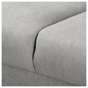 Világosszürke sarokkanapé (bal oldali) Beata – Ropez