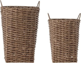 Műrattan kaspó szett 2 db-os ø 35 cm Cestina – Bloomingville
