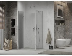Mexen Lima zuhanykabin 115x110cm, 6mm üveg, króm profil-átlátszó üveg, 856-115-110-01-00